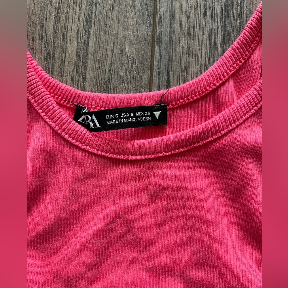 Zara Ribbed Crop Top - Picture 4 of 6